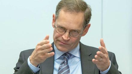 Steht vor großen Herausforderungen: Michael Müller, Regierender Bürgermeister von Berlin.