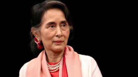 Aung San Suu Kyi, Friedensnobelpreisträgerin und entmachtete Regierungschefin von Myanmar, drohen Jahrzehnte Haft.