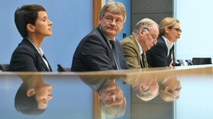 Eine ist schon raus. Frauke Petry (links) wird der AfD-Fraktion im Bundestag nicht angehören.