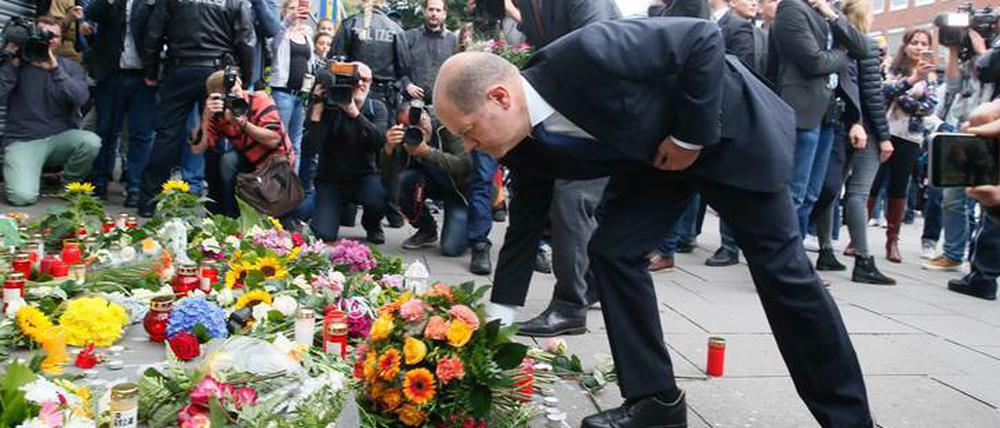 Auch Olaf Scholz (SPD) steht nach der Messer-Attacke in Hamburg-Barmbek in der Kritik. 