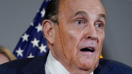 Rudy Giuliani, der ehemalige Bürgermeister von New York und ein Anwalt von US-Präsident Trump.