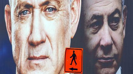 Benny Gantz und sein Mitte-Bündnis Blau-Weiß plant eine Koalitionsregierung mit Benjamin Netanjahus rechtskonservativer Likud-Partei.