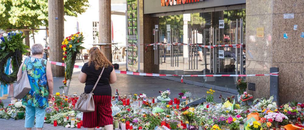 Im Juni 2021 hatte ein Somalier in der Würzburger Innenstadt mehrere Menschen mit einem Messer verletzt.