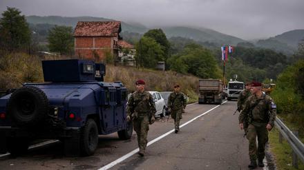 Die Nato hatte ihre Patrouillen im serbisch-kosovarischen Grenzgebiet bereits verstärkt.