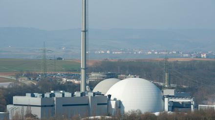Das Kraftwerk Neckarwestheim I wird stillgelegt.