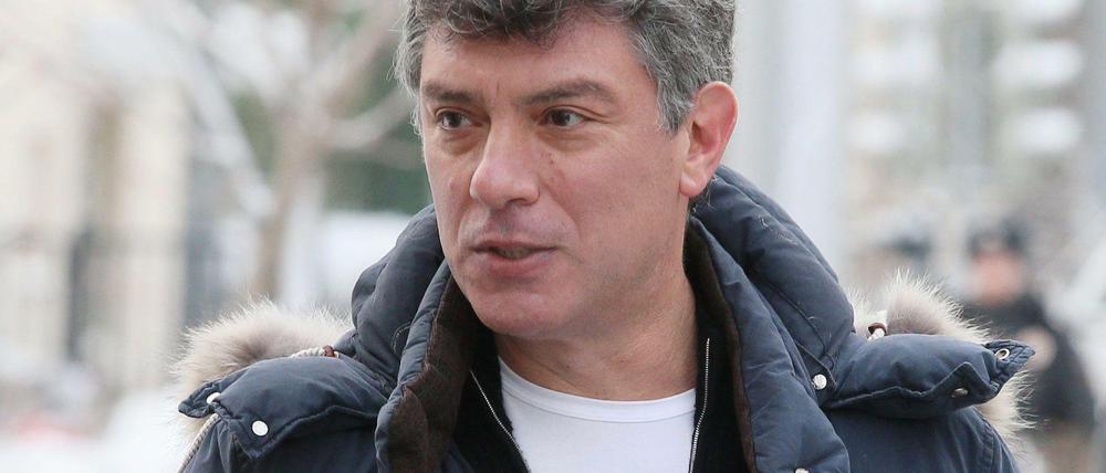 Boris Nemzow, Regimekritiker, wurde am Freitagabend in Moskau erschossen.