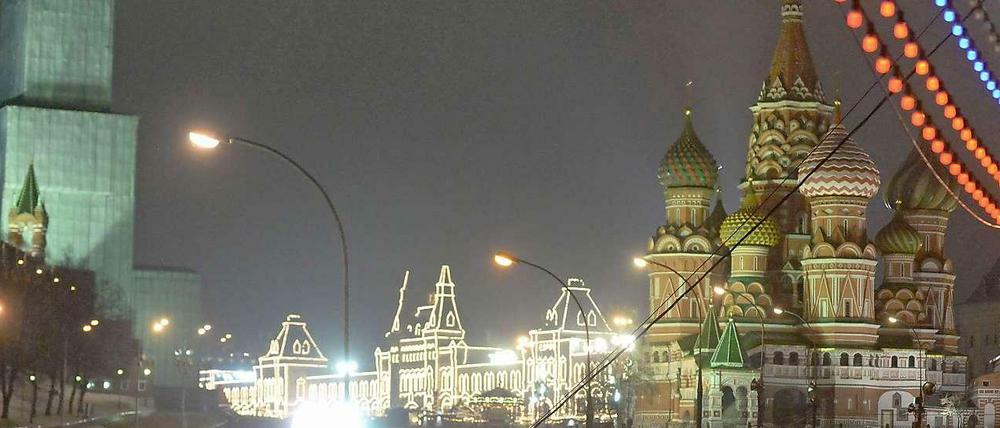In unmittelbarer Nähe des Kreml wurde der russische Oppositionelle Boris Nemzow ermordet.