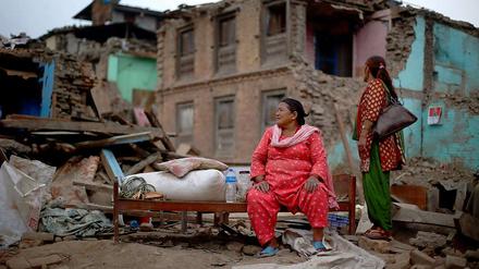 Die Wohnungen von Millionen Menschen in Nepal sind zerstört. 