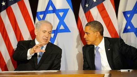 Am Montag treffen sich Benjamin Netanjahu und Barack Obama.
