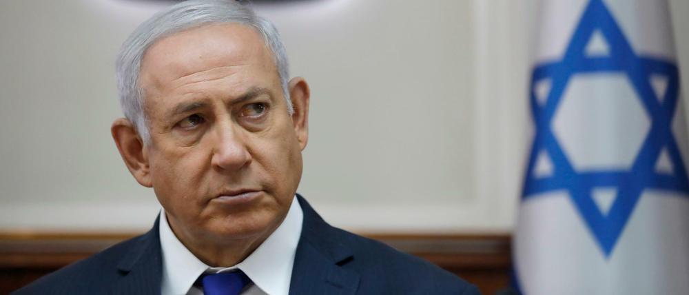 Benjamin Netanjahu sagte, er will bei der Wahl im April wieder antreten. 