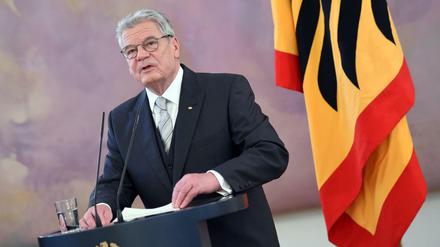 Bundespräsident Joachim Gauck strebt offenbar eine zweite Amtszeit an.
