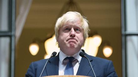 Großbritanniens neuer Außenminister Boris Johnson. 