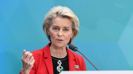 Die EU-Kommissionspräsidentin Ursula von der Leyen.