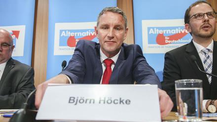 Björn Höcke, Partei- und Fraktionschef der AfD Thüringen