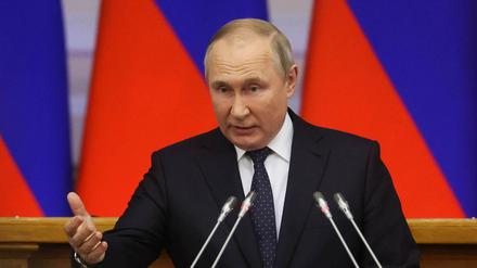 Putins Pläne in der Ukraine? Derzeit gibt es vor allem Spekulationen und wenig Konkretes. 