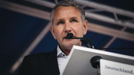 Der AfD-Fraktionsvorsitzende in Thüringen Björn Höcke.