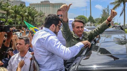 Der Sieger, auf den sich die Nachbarn freuen: Jair Bolsonaro, der neue brasilianische Präsident.