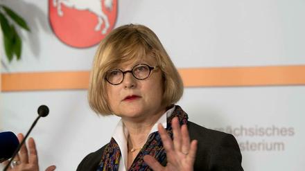 Niedersachsens Justizministerin Antje Niewisch-Lennartz.