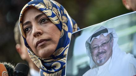 Prominenter Protest. Die jemenitische Friedensnobelpreisträgerin Tawakkol Karman fordert Aufklärung über das Schicksal von Dschemal Kaschoggi.