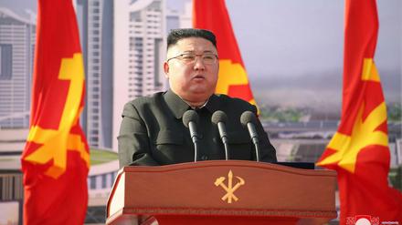 Nordkoreas Machthaber Kim Jong Un (Archivbild)