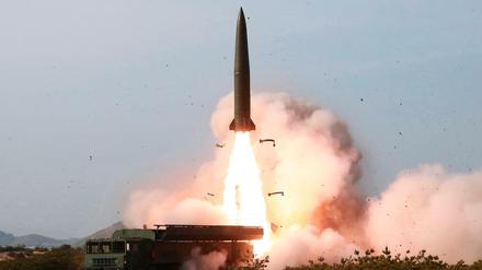 Nordkorea hat südkoreanischen Medienberichten zufolge seine Waffentests fortgesetzt. 