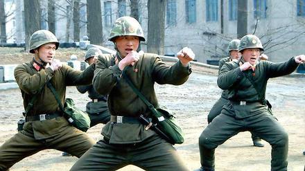 Nordkorea lässt seine Muskeln spielen. Wie ernst es Pjöngjang damit ist, ist unklar.