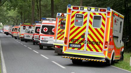 Ein Treffen von Heilpraktikern im niedersächsischen Handeloh endete mit einem Großeinsatz von Rettungswagen und Notärzte.