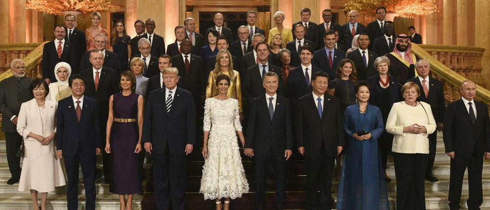 In Argentinien trafen sich die Staats- und Regierungschefs der 20 wichtigsten Industrie- und Schwellenländer der Welt. 