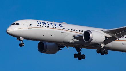 Eine Boeing der US-Fluglinie United Airlines (Symbolbild).