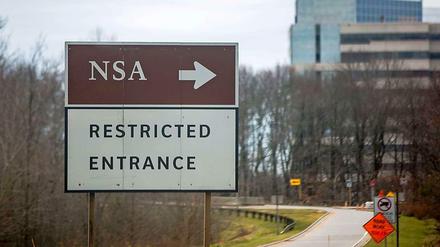 Die NSA-Zentrale in Fort Meade, Maryland, USA.