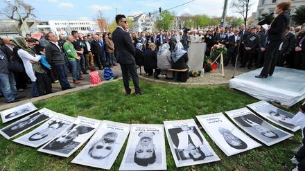 Gedenkveranstaltung in Kassel für Halit Yozgat, der 2006 in Kassel ermordet wurde.