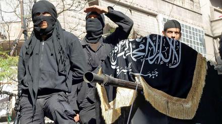 Kämpfer der islamistischen Al-Nusra-Front in Aleppo.