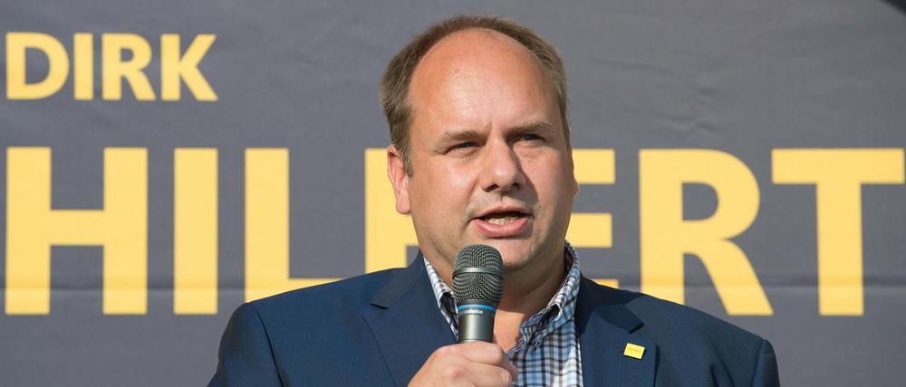 Dirk Hilbert (FDP), ist zum Oberbürgermeister von Dresden gewählt worden.
