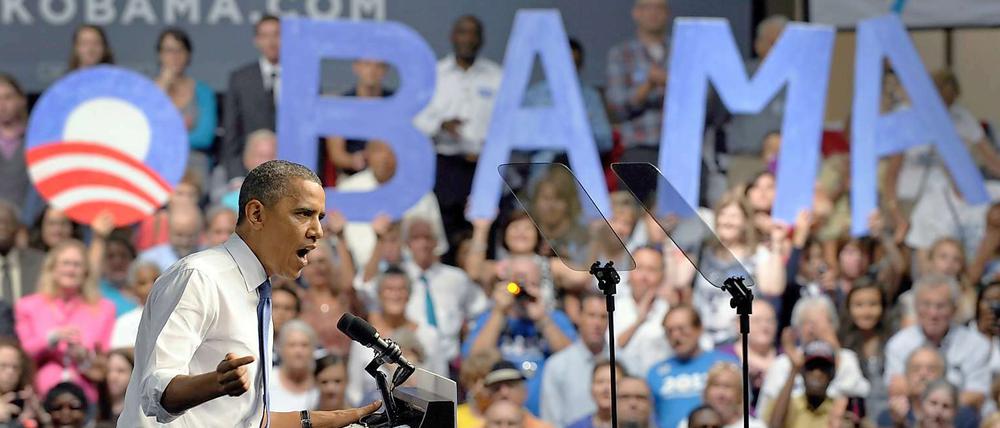 Barack Obama muss nach der Niederlage im ersten TV-Duell um seinen Vorsprung in der Wählergunst fürchten.