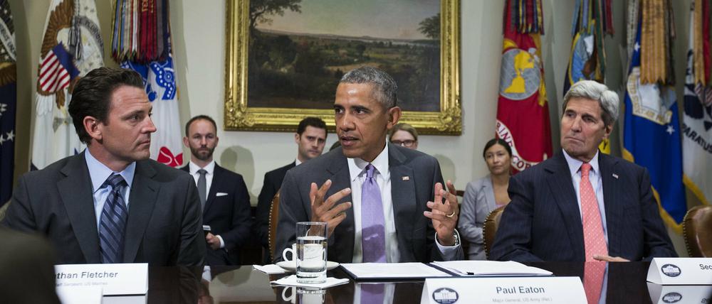 US-Präsident Barack Obama spricht über das Atomabkommen mit dem Iran.