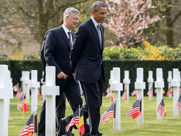 Erinnerung an den Beginn der Ersten Weltkriegs vor 100 Jahren: US-Präsident Barack Obama.