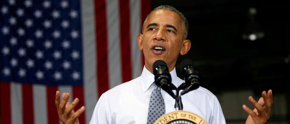 Was tun? Präsident Obama hält die Lage in Syrien derzeit für kaum lösbar.