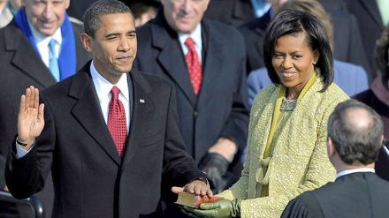 Im Januar 2009 legte Barack Obama den Amtseid ab. 