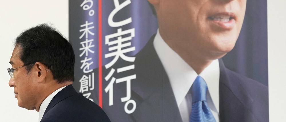 Fumio Kishida, Premierminister von Japan und Vorsitzender der Liberaldemokratischen Partei (LDP).