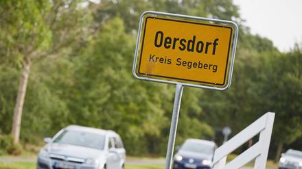 Möglicherweise aus Fremdenhass ist der Bürgermeister von Oersdorf attackiert worden.