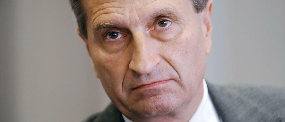 Günther Oettinger irritiert mit einer Äußerung zur Türkei.