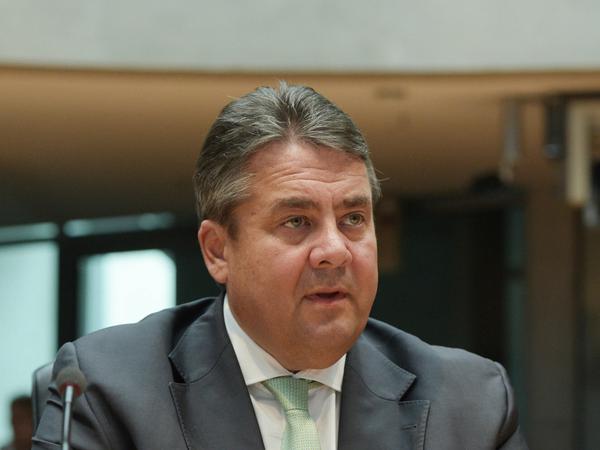 Der SPD-Parteivorsitzende und Wirtschaftsminister, Sigmar Gabriel