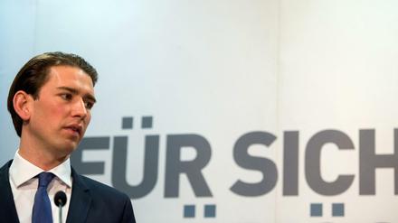 Österreichs Außenminister Sebastian Kurz will Bootsflüchtlinge abschrecken. 