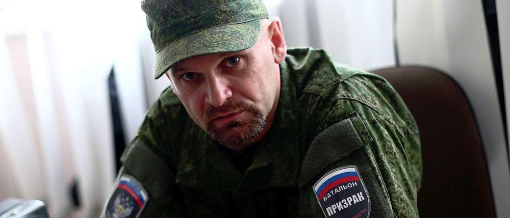 Bei einem Angriff getötet. Alexej Mosgowoj, prorussischer Separatistenführer in der Ostukraine.