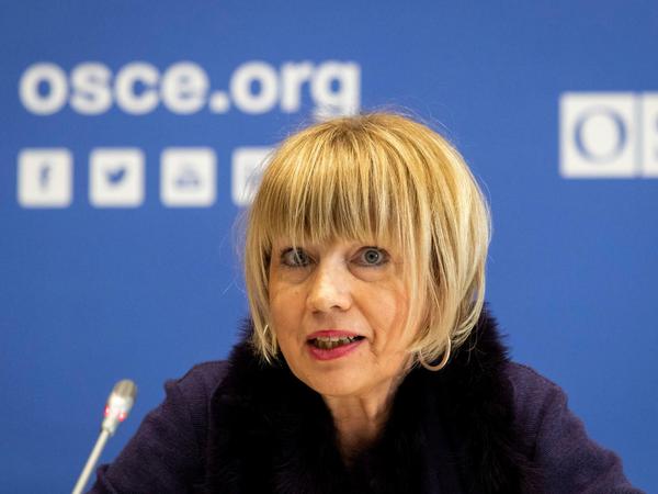 Die deutsche Spitzendiplomatin Helga Schmid leitet die OSZE als deren Generalsekretärin. Den Vorsitz der Organisation hat derzeit Polen.
