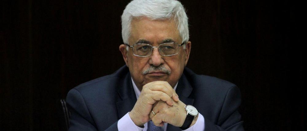 Mahmud Abbas will Trump davon überzeugen, auch die palästinensischen Belange zu berücksichtigen.