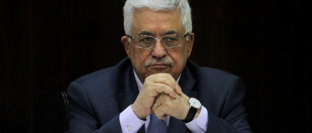 Schwere Vorwürfe gegen Palästinenserpräsident Mahmud Abbas.