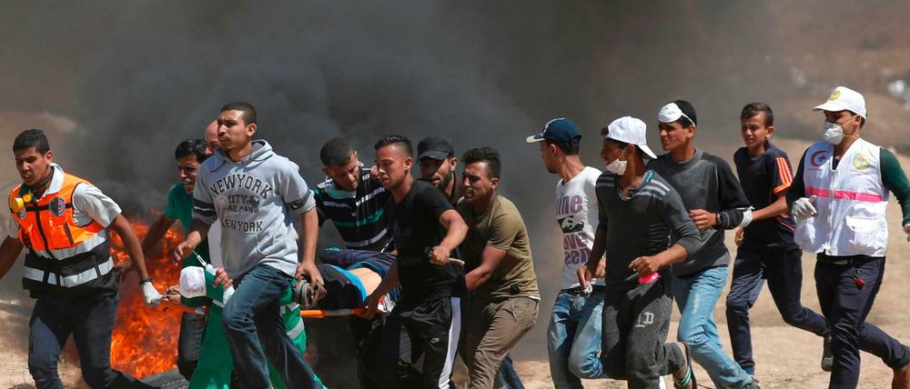 50 der 60 im Gazastreifen getöteten Demonstranten seien Hamas-Mitglieder gewesen, so ein Vertreter der Palästinenser-Organisation.