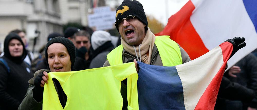 Gelbwesten-Proteste in Paris (Archivbild)