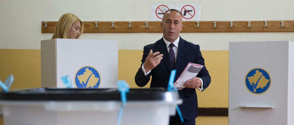 Ramush Haradinaj gilt als aussichtsreichster Kandidat für das Amt des Regierungschefs.